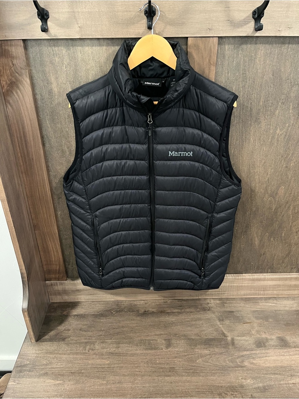 Marmot Men’s Black Down Vest - Size M